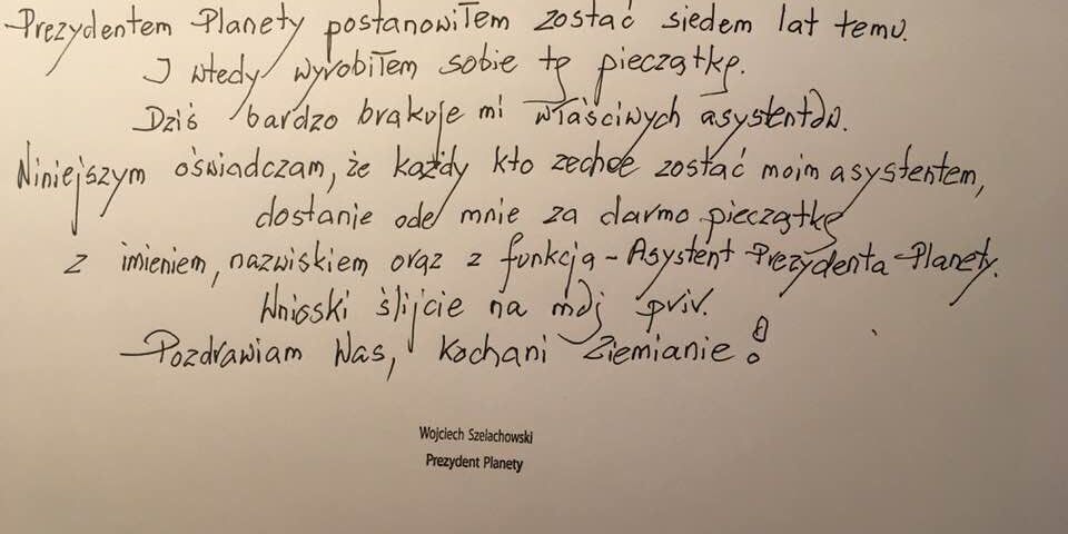 Odszedł wybitny Artysta – Wojciech Szelachowski